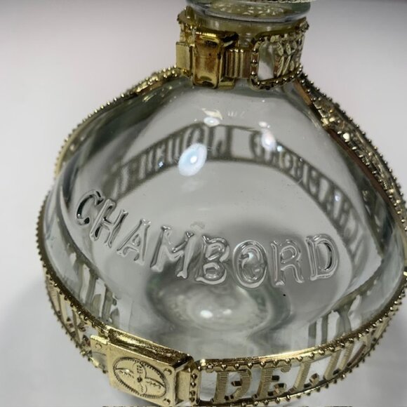 Chambord Royale Deluxe Crown Bottle – Empty – Bar Cart Decor - Picture 4 of 8